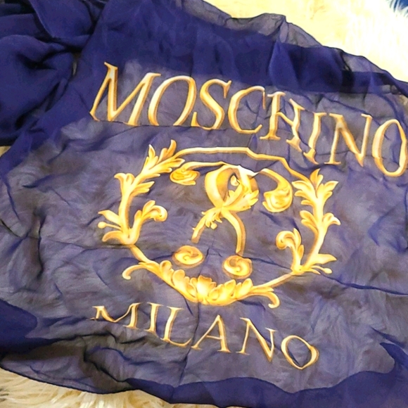 Moschino Accessories - Moschino Silk Scarf